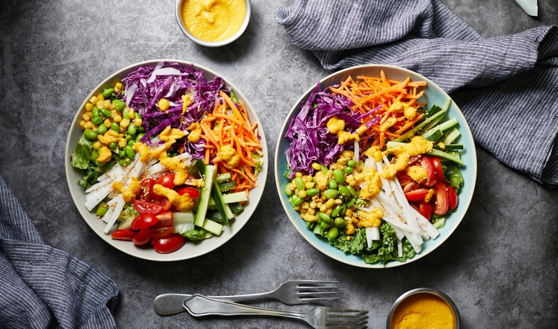 salad cầu vồng 1