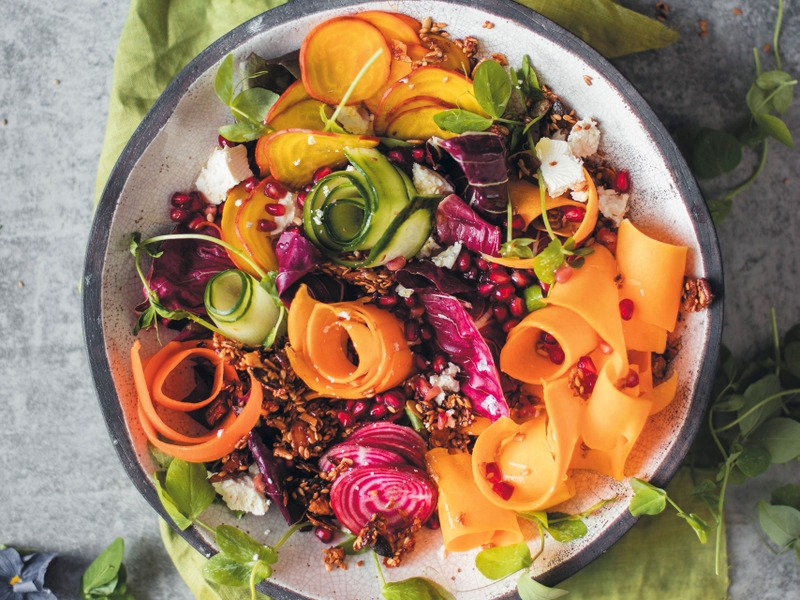 salad cầu vồng 2