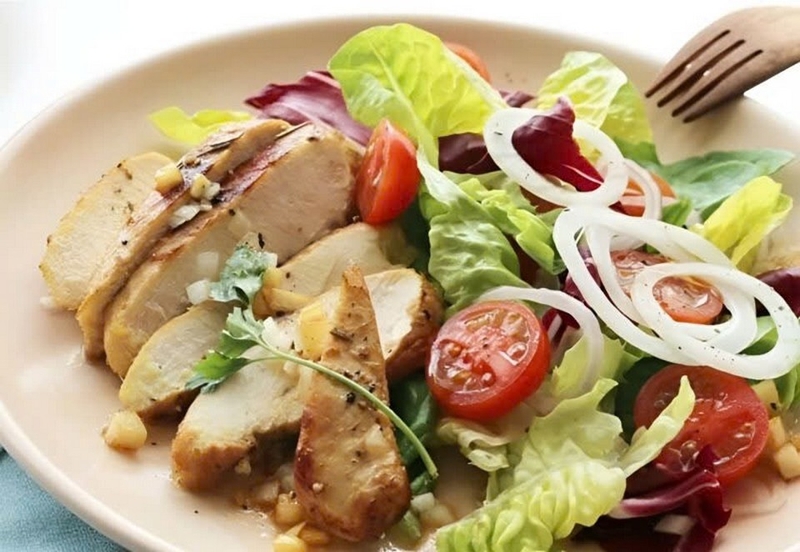 salad gà dầu giấm ảnh 7