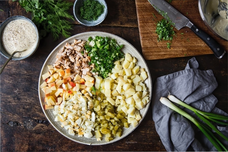 salad nga rau củ 3