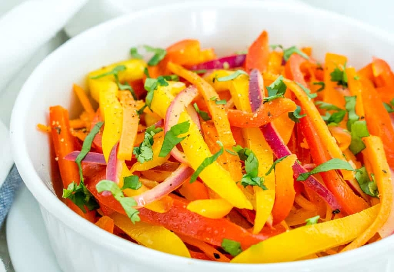 salad ớt chuông 1