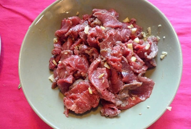 salad thịt bò ảnh 3