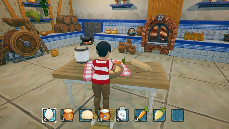 Hoạt động mô phỏng đa dạng từ trồng trọt, nấu ăn đến chế tạo và xây dựng