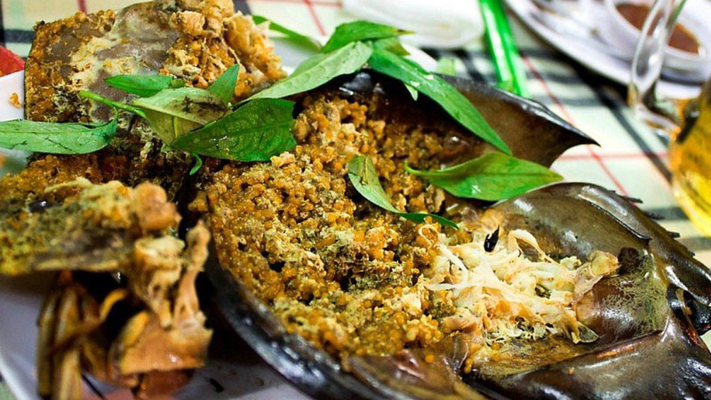 Thành phẩm sam biển nướng