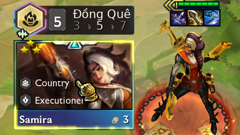 Chỉ số cơ bản của Samira DTCL mùa 10