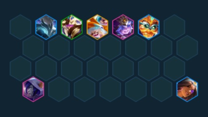 Đội hình Samira Chiêm Tinh Reroll