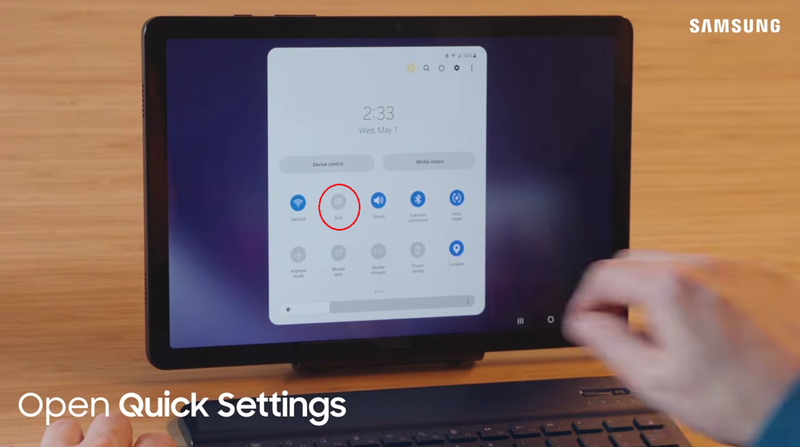 Bật Samsung DeX trực tiếp