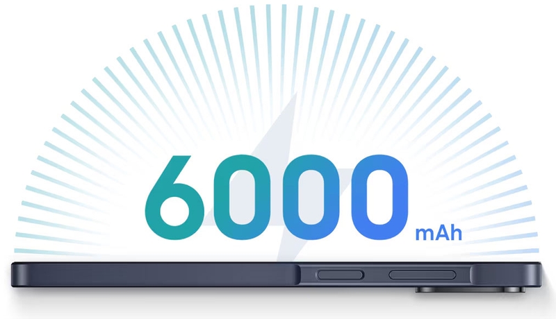Pin 6.000 mAh trên Galaxy A08 4G giúp kéo dài thời gian sử dụng giữa các lần sạc.