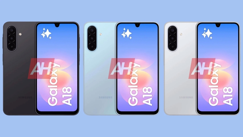 Galaxy A18 4G hiện mới lộ diện qua loạt ảnh render, Samsung chưa công bố thời điểm ra mắt chính thức.