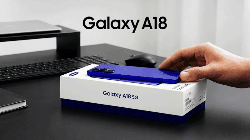 Samsung Galaxy A18 đã lộ diện những thiết kế đầu tiên