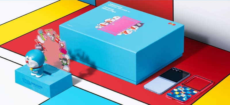 Samsung Galaxy Z Flip6 Doraemon Special Edition chính thức ra mắt - hình 1