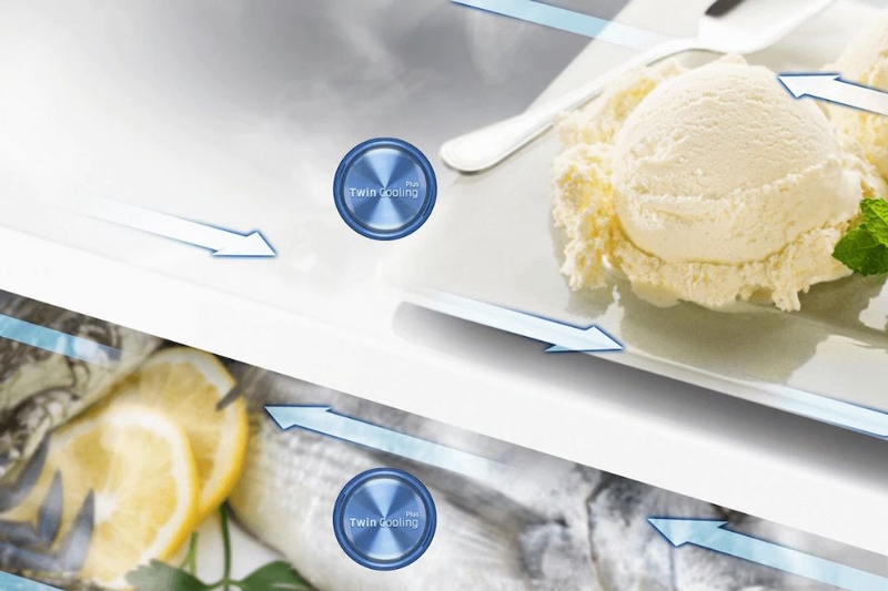 2 dàn lạnh độc lập ngăn mùi chéo