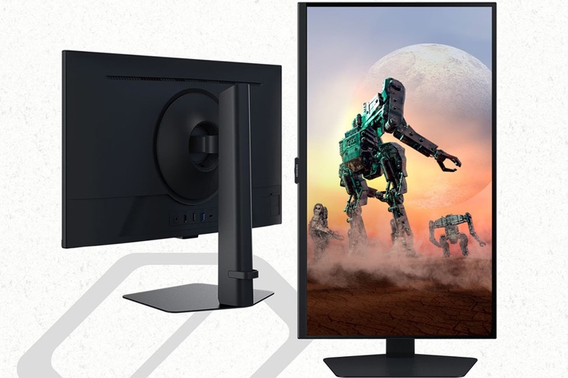 Samsung Odyssey G5 LS27DG502EEXXV chân đế công thái học
