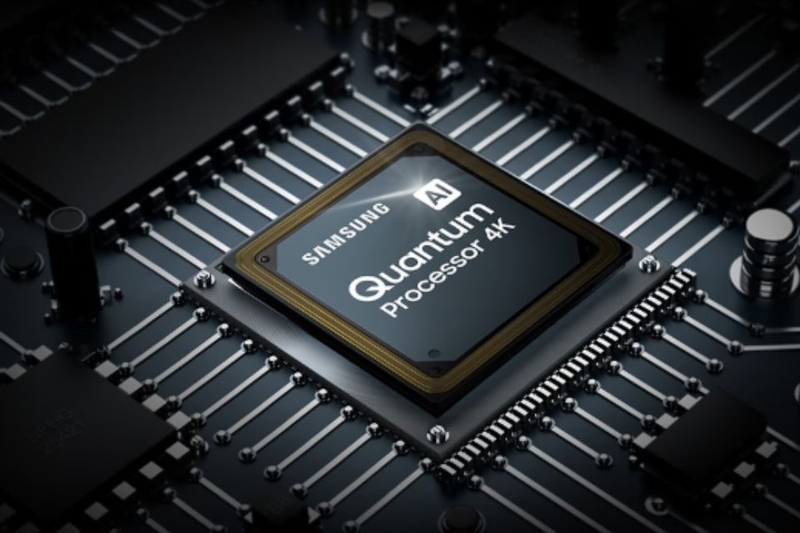 Samsung QA55LS03D với bộ xử lý quantum nâng cao chất lượng hình ảnh 