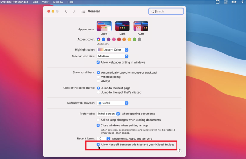 Sao chép và dán giữa các thiết bị từ máy Mac - Hình 12