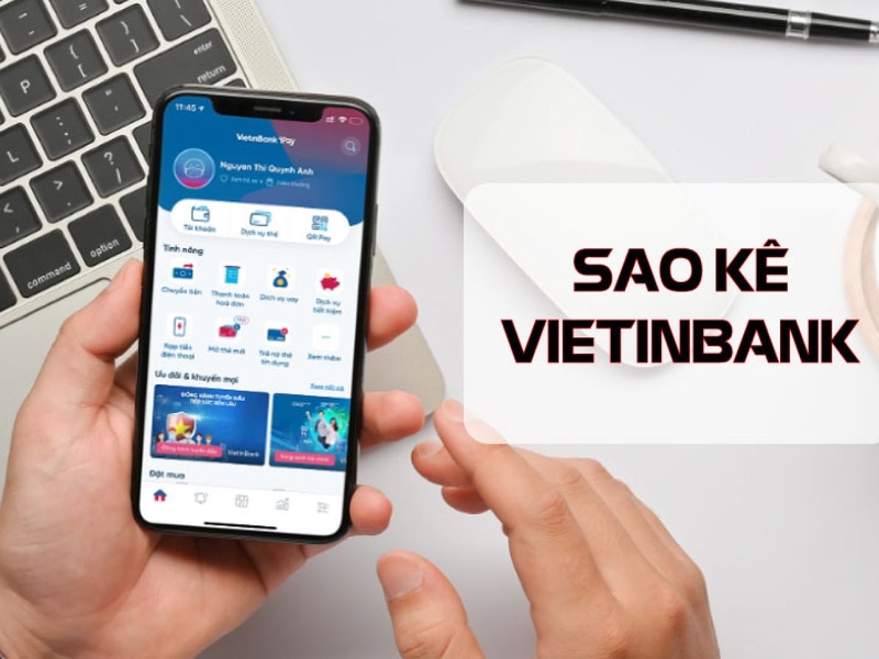 sao ke tai khoan ngan hang vietinbank