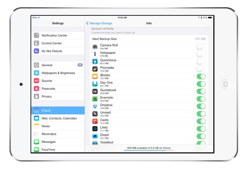Sao lưu iPad bằng iCloud hoặc iTunes - Hình 1