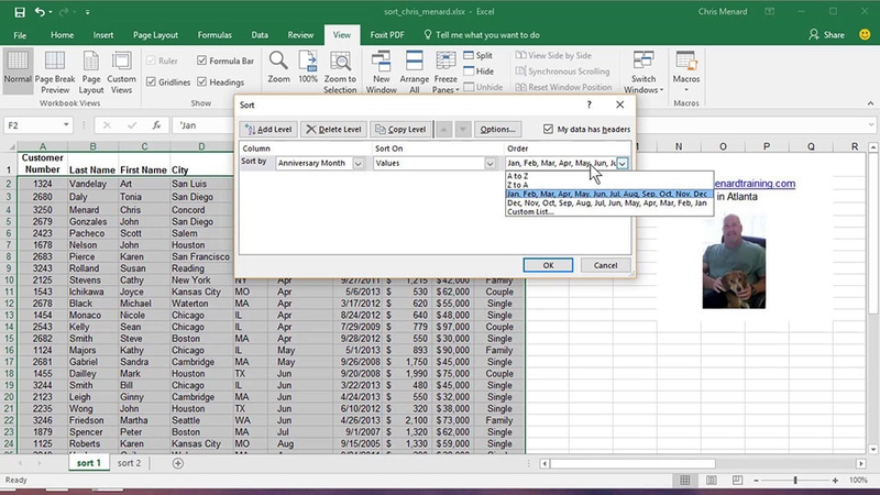 Mẹo sắp xếp dữ liệu trong Excel - 04