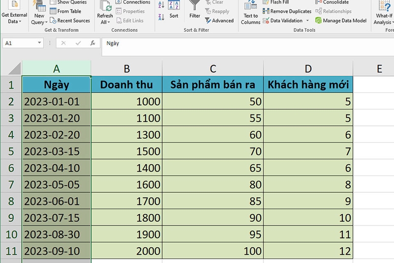 Sắp xếp thời gian trong Excel - Ảnh 05