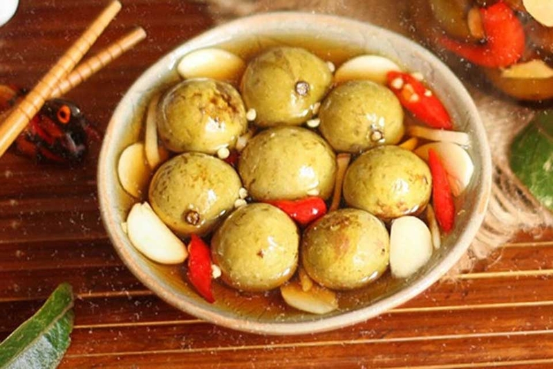 Cách làm sấu ngâm mắm tỏi ớt - 05