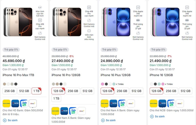 Sau Tết 2025 iPhone có giảm giá không - 06