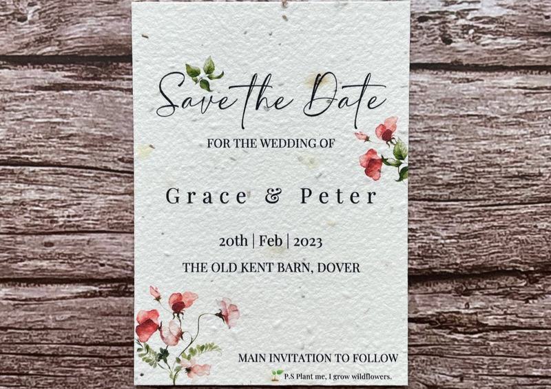 Hướng dẫn cách viết thiệp Save The Date
