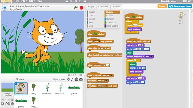 Những điểm nổi bật khiến Scratch 2.0 trở nên đặc biệt
