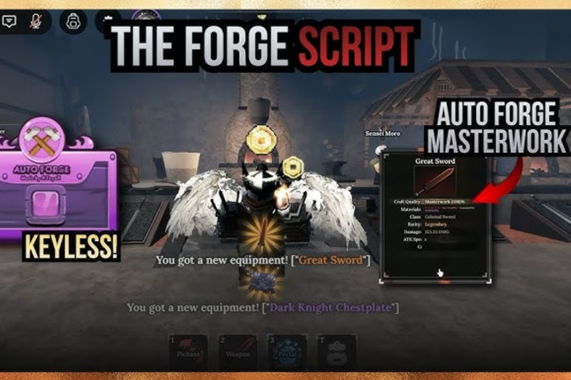 Tính năng nổi bật của Script The Forge