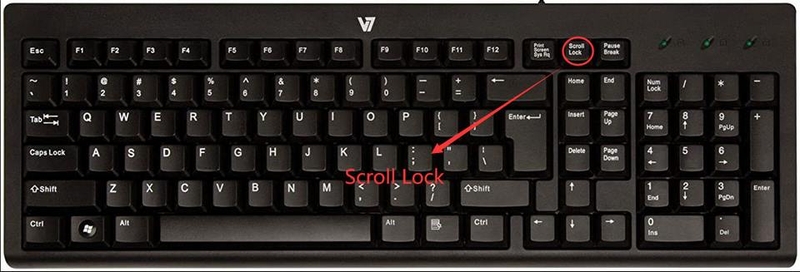 Scroll Lock là một phím chức năng trên bàn phím máy tính