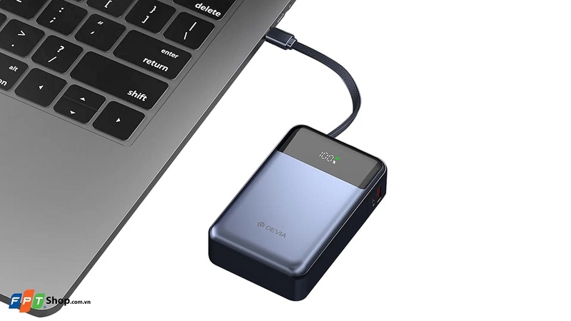 Pin sạc dự phòng 20000mAh Devia EP205 65W