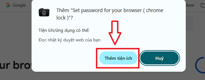 set password for your browser hình 3