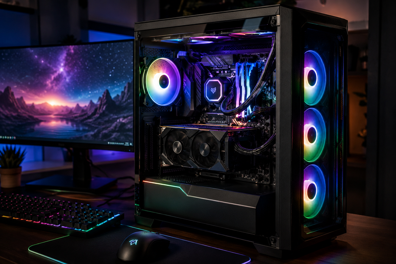 setup gaming rgb ảnh 4
