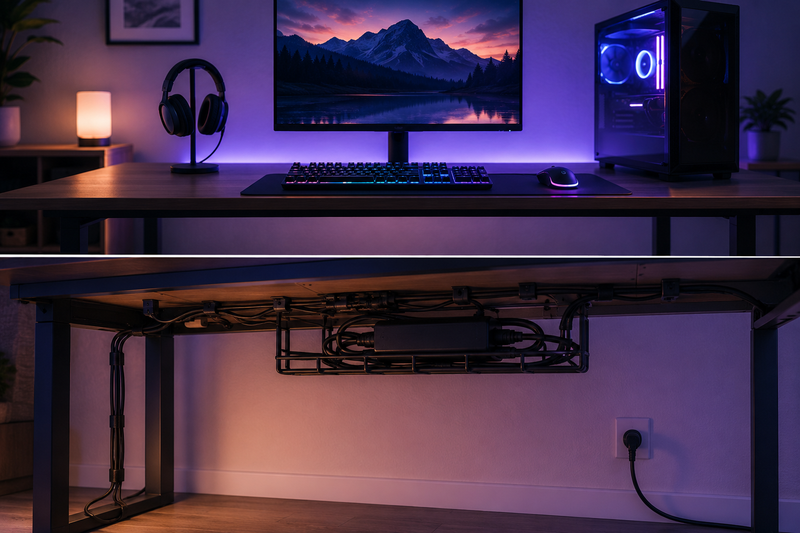setup gaming rgb ảnh 133
