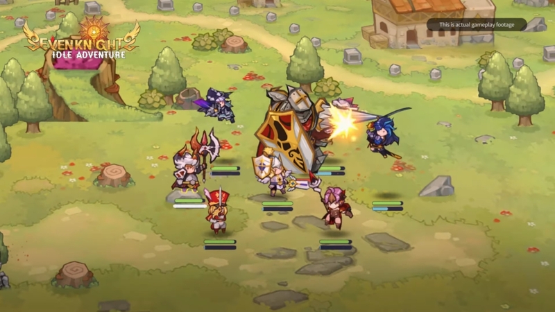 Gameplay bản đồ mở mới lạ, tự di chuyển farm quái