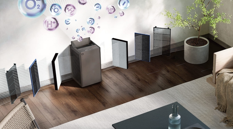 Máy lọc không khí Sharp PureFit FX-S82V 57W - hình 4