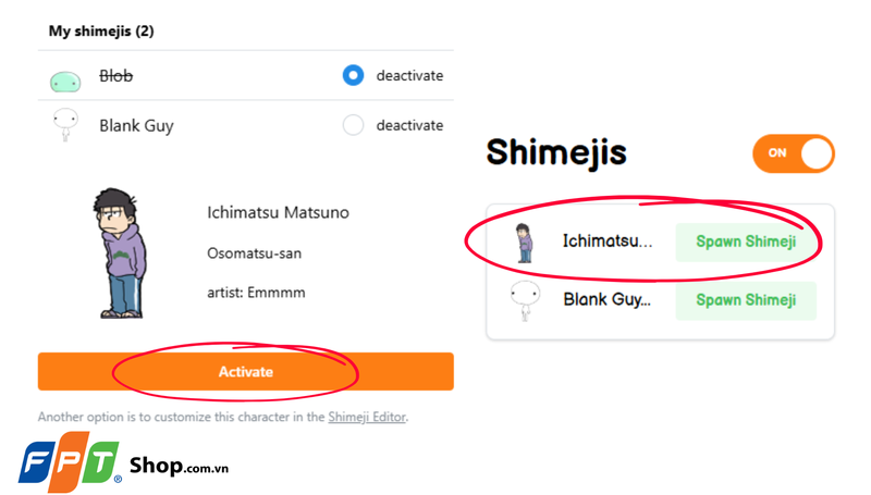 Thêm shimeji