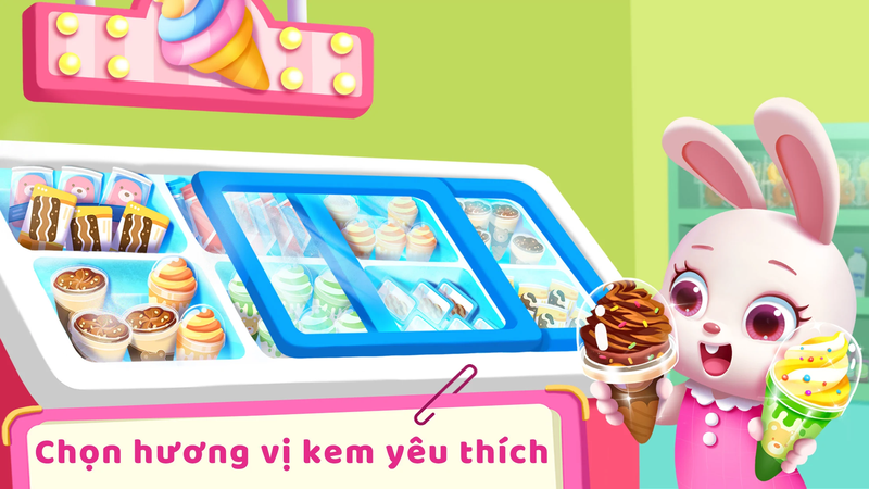 Khám phá game Siêu Thị Của Bé Gấu Trúc