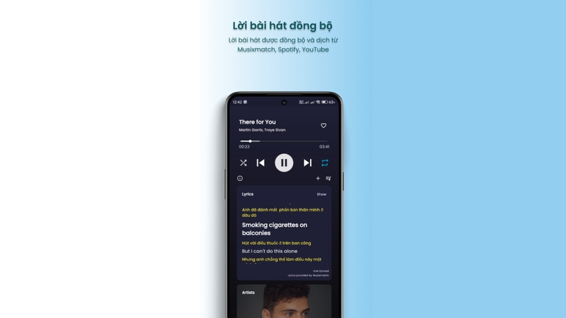 Lời bài hát đồng bộ