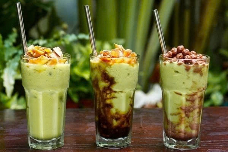 sinh tố bơ cà phê ảnh 6