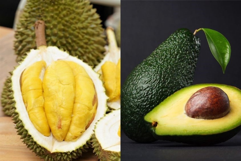 sinh tố bơ sầu riêng (2)