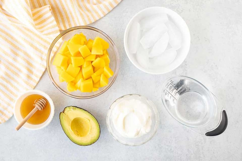 Sinh tố bơ xoài - 07