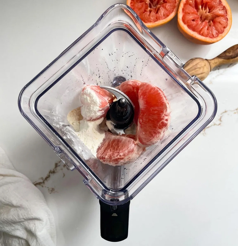 Sinh tố bưởi chuối - 06