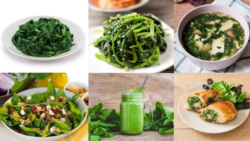 sinh tố cải bó xôi xoài chuối hình 2