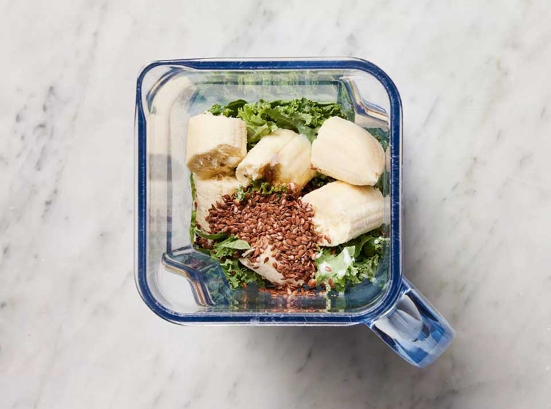 Sinh tố cải kale chuối - 04