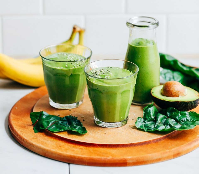 Sinh tố cải kale chuối - 02