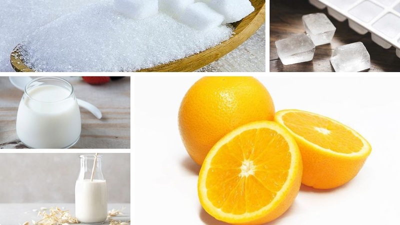 sinh tố cam hình 1