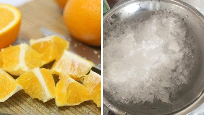 sinh tố cam hình 2