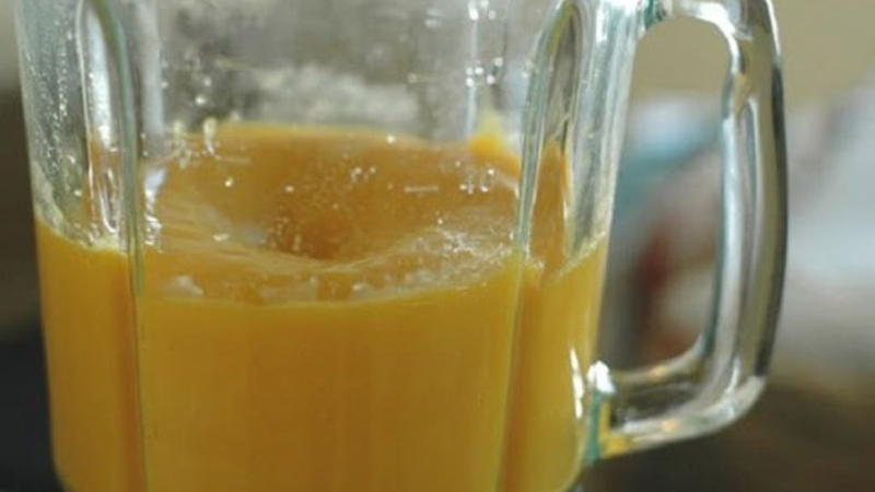 sinh tố cam hình 3