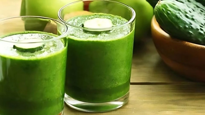 sinh tố dưa leo sữa chua 5