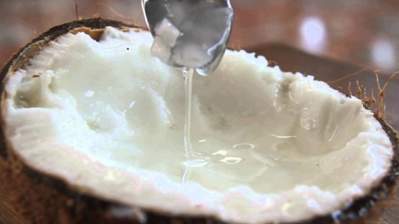 Sinh tố dừa sáp 1